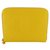 Chanel Grande bolsa amarela Caviar O-Case bolsa com zíper Pochette  ref.294491