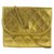 Chanel Mini aba de couro acolchoado dourado 19cca1117 Ouro branco  ref.294592