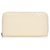Louis Vuitton Carteira Damier Facette Zippy em couro de novilho Creme Ivory Shiny  ref.294656
