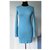 Chanel Paris-Byzance Dress Turquoise Cashmere  ref.295072