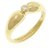 Tiffany & Co Tiffany Gold 18K Diamond Ring Golden Metal  ref.295191