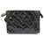 Chanel Matrasse Black Leather  ref.295634