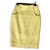 Chanel Jessica Parker Tweed Skirt Yellow  ref.295668