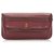 Cartier Red Must de Cartier Leather Clutch Bag Dark red Pony-style calfskin  ref.295819