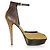 Burberry Prorsum Sandalen aus Wildleder und Python Braun