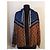 Gucci Technische Trikotjacke Braun Blau Beige Karamell - Ansicht 8