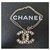 Collar con colgante CC grande de perlas de cristal de Chanel Dorado Metal  ref.296549
