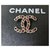 CHANEL CC Brooch Chain  Burgundy Leather Multiple colors Metal  ref.296682