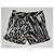 By Malene Birger Seiden Shorts Schwarz Weiß - Ansicht 3