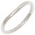 Cartier Silver Platinum Ballerina Curve Ring Silvery Metal  ref.297154