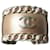 CHANEL Bracciale in pelle color bronzo gioiello in ottime condizioni Metallo  ref.297173
