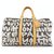 Louis Vuitton Keepall Graffiti Monogram Stephen Sprouse grigio argento 50 Borsa Pelle  ref.297483