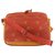 Louis Vuitton 1995 LV Cup Red Bosphore Calvi Messenger Crossbody Bag Leather  ref.297496
