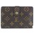 Louis Vuitton Carteira Monogram Porte Monnaie Viennois Kisslock  ref.297523