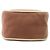 Hermès Brown x Creme Lindy de Plage Einkaufstasche mit Beutel - Ansicht 2