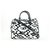 Louis Vuitton LVxUF Urs Fischer White Monogram Leather Speedy Bandouliere 25    ref.297862