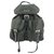 Prada Dark Green Tessuto Nylon Twin Pocket Backpack Leather  ref.298035