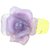 Chanel 01Bague fleur de camélia mauve P  ref.298083
