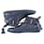 Buscemi men's 41 blue leather 100mm Sneaker High top Padlock Sneaker  ref.298094