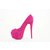 Christian Louboutin Pink Magenta Cyclam Suede Highness 160 Platform heels  ref.298203