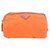 Prada Orange Tessuto Nylon Kosmetiktasche Make Up Tasche 2Tagespost  ref.298316