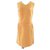 Chanel Medium Orange Wool CC Dress  ref.298368