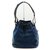 Louis Vuitton Bolso de hombro Petit Noe Blue Epi Cuero  ref.298485