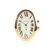 Cartier réf 3111 18k Rose Gold Plated BaignoireTravel Wecker Uhr Weißgold Stahl  ref.298512