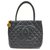 Chanel Quilted Black Caviar Medallion Tote Zip Bag  ref.298608