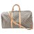 Louis Vuitton Monogram Keepall Bandouliere 50 Bolsa de deporte con correa Cuero  ref.298720