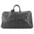 Louis Vuitton Black Epi Leather Noir Keepall 50 sac de marin Cuir  ref.298775