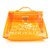 Hermès Souvenir De L'exposition 1998 Kelly Clear Shopping Orange Bag  ref.298911