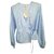 Pierre Cardin Tops Turquoise Cotton  ref.299038