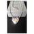 Collier Yves Saint Laurent en argent pendentif cœur bleu ciel Argenté  - vue 7