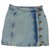 Free People Skirts Light blue Cotton Elastane  ref.299178