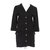 Pierre Balmain robe Black Cotton  ref.299478