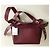 Sophie Hulme Borsa Bolt grande - Rossa Bordò - vista 13