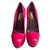 Yves Saint Laurent Tribtoo Pink Leder  ref.299524