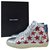 Saint Laurent Ledersterne High Tops Sneakers Gr.35 Mehrfarben  ref.299601