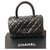 Chanel Small So Black Coco Handle bag Exotic leather  ref.299648
