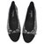 cchanel ballet flats sequins new collection Black Silvery Multiple colors Leather  ref.299783
