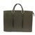 Louis Vuitton Porte Documents Grey Leather  ref.300077
