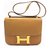 Hermès Constance Light brown Caramel Leather  ref.300128