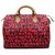 Louis Vuitton Handtaschen Pink Leinwand  ref.300208