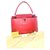 Louis Vuitton Capucines MM Red Leather  ref.300243
