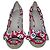 Tory Burch Floral Print Red Espadrilles Wedges - view 3