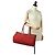Hermès Borsa a tracolla Hermes in tela Atlas arancione Rosso - vista 6