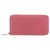 Hermès Hermes Pink Epsom Azap Brieftasche Leder Kalbähnliches Kalb  ref.300624