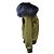 Mr & Mrs italy Fur Coat Green Khaki - view 3
