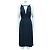 Marc by Marc Jacobs Vestido midi estampado floral azul marinho - vista 2